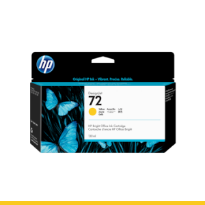 HP 72 130-ml Yellow DesignJet Ink Cartridge C9373A