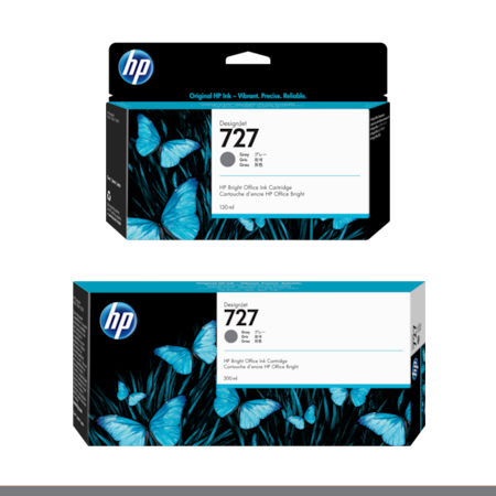 727 Gray DesignJet Ink Cartridge