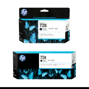 HP 728 Matte Black DesignJet Ink Cartridges