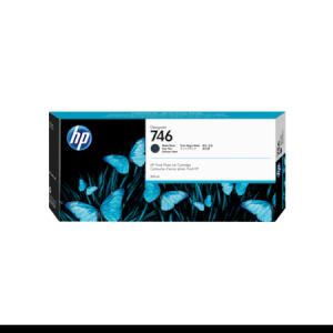 HP 746 300-ml Matte Black DesignJet Ink Cartridge P2V83A