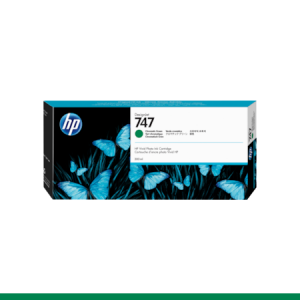 HP 747 300-ml Chromatic Green DesignJet Ink Cartridge P2V84A