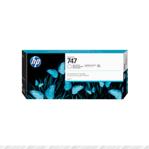 HP 747 300-ml Gloss Enhancer DesignJet Ink Cartridge P2V87A