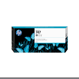 HP 747 300-ml Gray DesignJet Ink Cartridge P2V86A